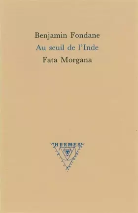 Couverture du produit · Au seuil de l'Inde