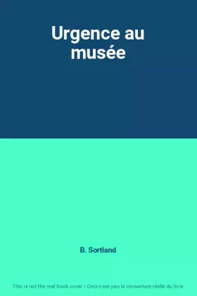 Couverture du produit · Urgence au musée