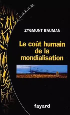 Couverture du produit · LE COUT HUMAIN DE LA MONDIALISATION