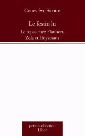 Couverture du produit · Le festin lu