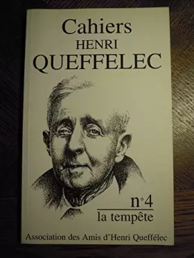 Couverture du produit · Cahiers Henri Queffélec n°4, la tempête