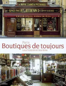 Couverture du produit · Paris, Boutiques de toujours