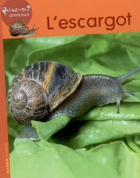 Couverture du produit · L'escargot