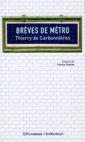 Couverture du produit · Brèves de métro
