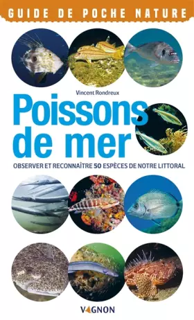 Couverture du produit · Poissons de mer: Observer et reconnaître 50 espèces de notre littoral