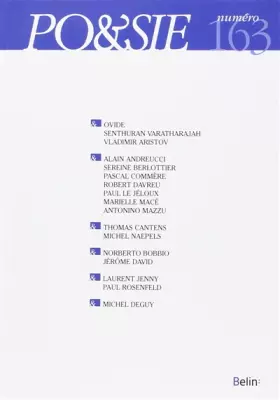 Couverture du produit · Po&sie 163