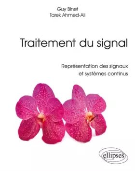 Couverture du produit · Traitement du signal: Représentation des signaux et systèmes continus