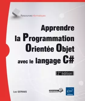 Couverture du produit · Apprendre la Programmation Orientée Objet avec le langage C (2e édition)