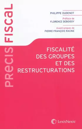 Couverture du produit · Fiscalité des groupes et des restructurations