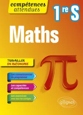 Couverture du produit · Mathématiques Première S