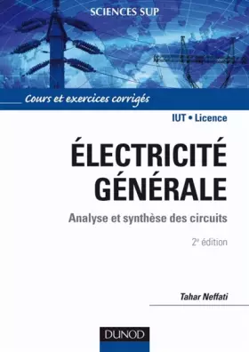 Couverture du produit · Électricité générale - 2ème édition - Analyse et synthèse des circuits