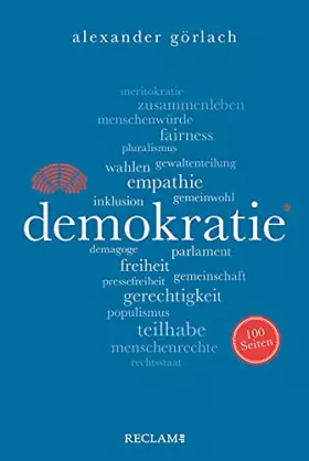 Couverture du produit · Demokratie. 100 Seiten (Reclam 100 Seiten)