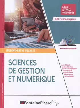 Couverture du produit · Sciences de gestion et numérique 1re STMG: Version détachable