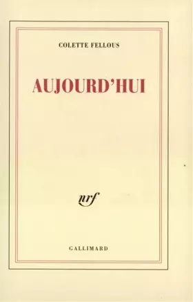 Couverture du produit · Aujourd'hui