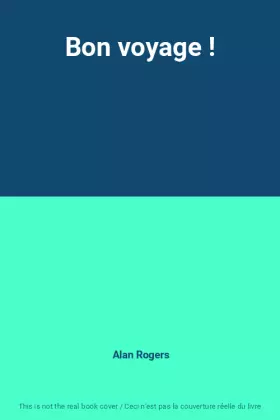 Couverture du produit · Bon voyage !