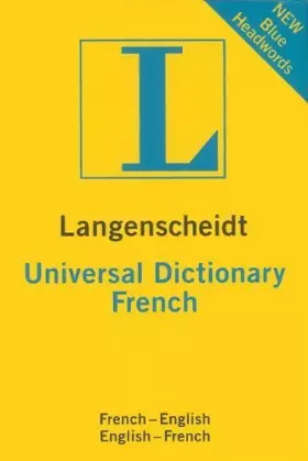 Couverture du produit · Langenscheidt's Universal French Dictionary: French-English English-French (French Edition)