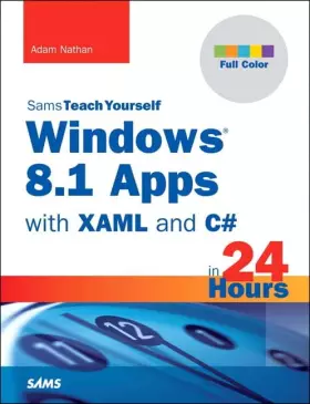 Couverture du produit · Sams Teach Yourself Windows 8.1 Apps With XAML and C in 24 Hours