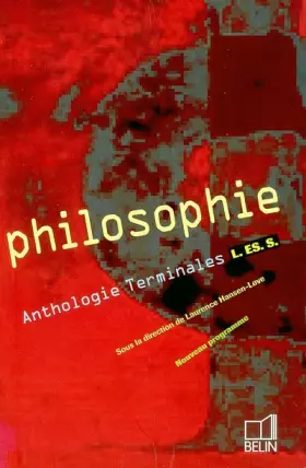 Couverture du produit · Philosophie Anthologie Tles L-ES-S