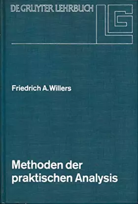 Couverture du produit · WILLERS:METHODEN D PRAKT ANALYSIS LG 4A