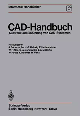 Couverture du produit · CAD-Handbuch: Auswahl und Einführung von CAD-Systemen (Informatik-Handbücher)