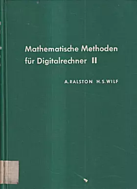 Couverture du produit · Mathematische Methoden für Digitalrechner