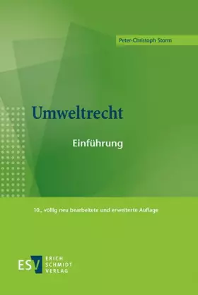 Couverture du produit · Umweltrecht: Einführung