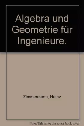 Couverture du produit · Algebra und Geometrie für Ingenieure