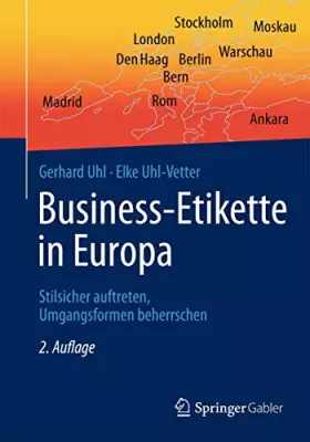 Couverture du produit · Business-Etikette in Europa: Stilsicher auftreten, Umgangsformen beherrschen