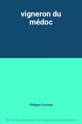 Couverture du produit · vigneron du médoc