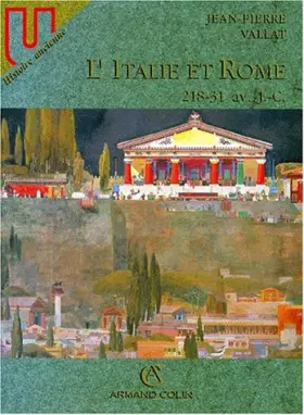 Couverture du produit · L'ITALIE ET ROME. : 218-31 av. J.C.