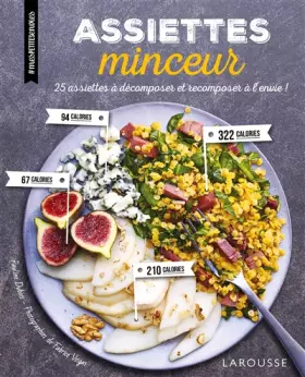 Couverture du produit · Assiettes minceur: 25 assiettes à décomposer et recomposer à l'envi !