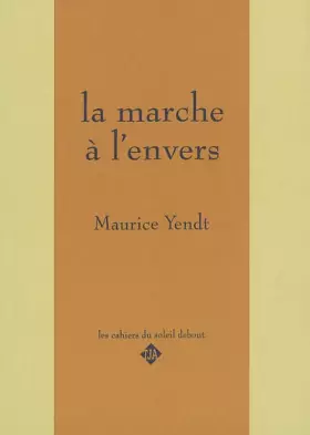 Couverture du produit · La Marche a l'Envers