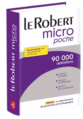 Couverture du produit · Dictionnaire Le Robert Micro Poche