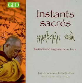 Couverture du produit · Instants sacrés : Conseils de sagesse pour tous