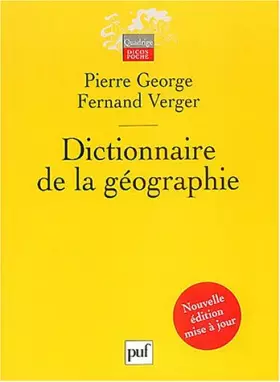 Couverture du produit · Dictionnaire de la géographie