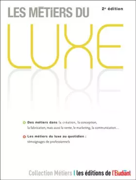 Couverture du produit · Les métiers du luxe
