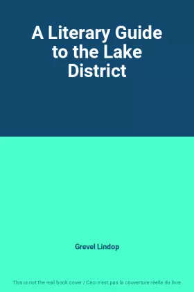 Couverture du produit · A Literary Guide to the Lake District