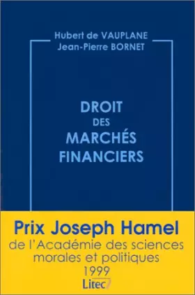 Couverture du produit · Droit des marchés financiers, 2e édition (ancienne édition)