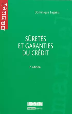 Couverture du produit · Sûretés et garanties du crédit