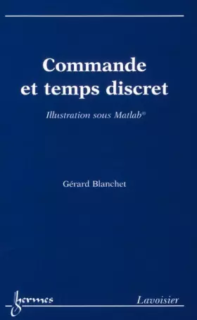 Couverture du produit · Commande et temps discret