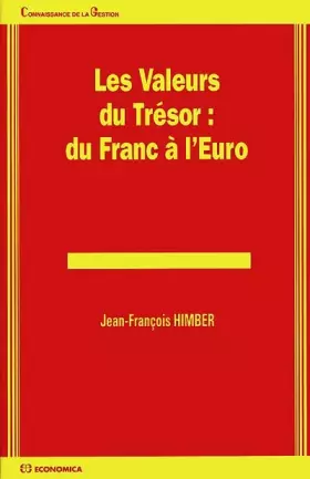Couverture du produit · Les valeurs du Trésor