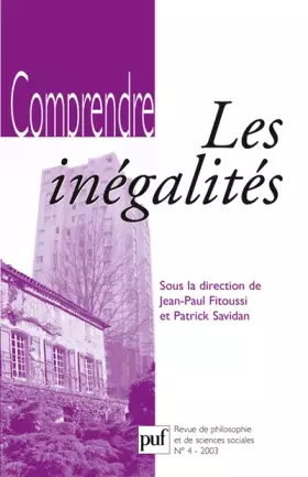 Couverture du produit · Comprendre, numéro 4 : Les inégalités