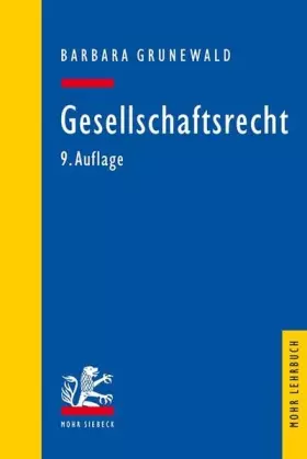 Couverture du produit · Gesellschaftsrecht (Mohr Lehrbuch)