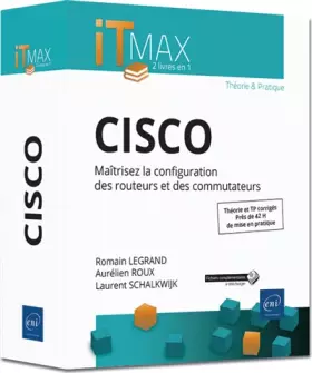 Couverture du produit · Cisco: Maîtrisez la configuration des routeurs et des commutateurs