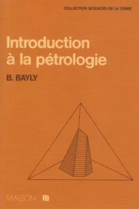 Couverture du produit · Introduction a la pétrologie