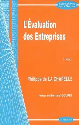 Couverture du produit · L'Évaluation des entreprises