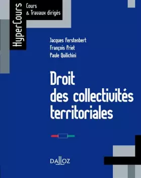 Couverture du produit · Droit des collectivités territoriales - 1ère édition: HyperCours