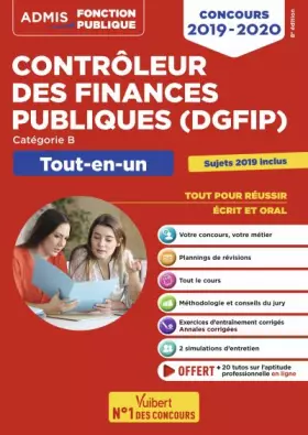 Couverture du produit · Contrôleur des finances publiques DGFIP