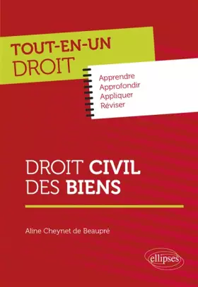 Couverture du produit · Droit civil des biens