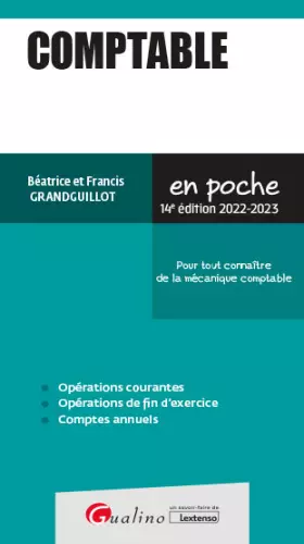 Couverture du produit · Comptable: Pour tout connaître de la mécanique comptable - Opérations courantes - Opérations de fin d'exercice - Comptes annuel